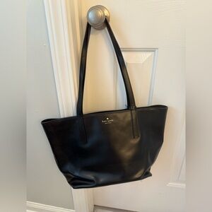 Kate Spade Black Tote with Minimalist Design